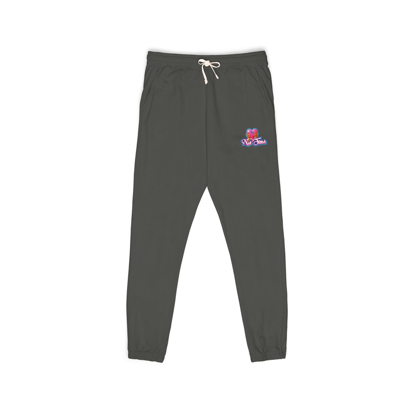 Cozy Garment-Dyed Fleece Sweatpants | Chill Vibes, Perfect for Lounging, Gifts for Friends, Casual Wear, Home Relaxation