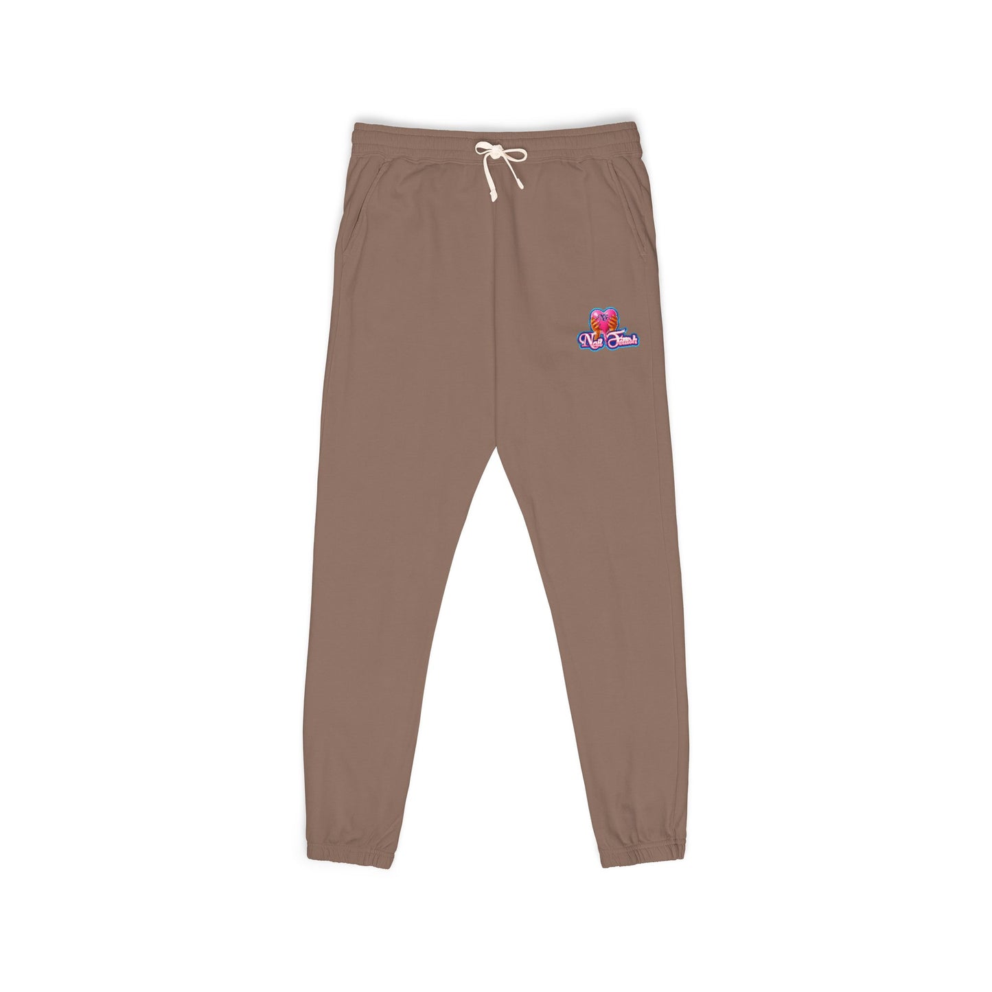 Cozy Garment-Dyed Fleece Sweatpants | Chill Vibes, Perfect for Lounging, Gifts for Friends, Casual Wear, Home Relaxation