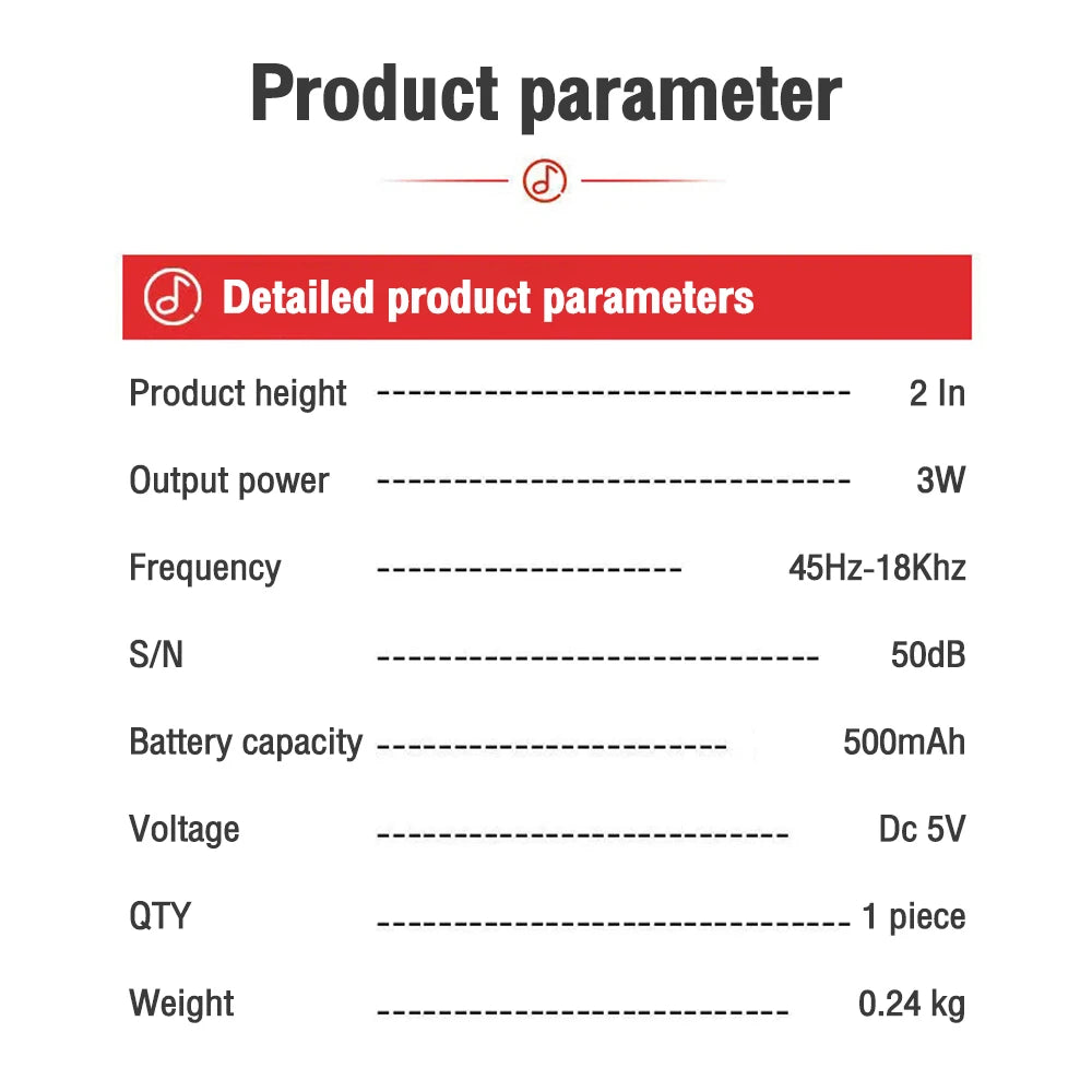 S12 Wireless Bluetooth Speakers Powerful Portable Sound Box Subwoofer Car Audio Bass MP3 Player Sound System LED Lights