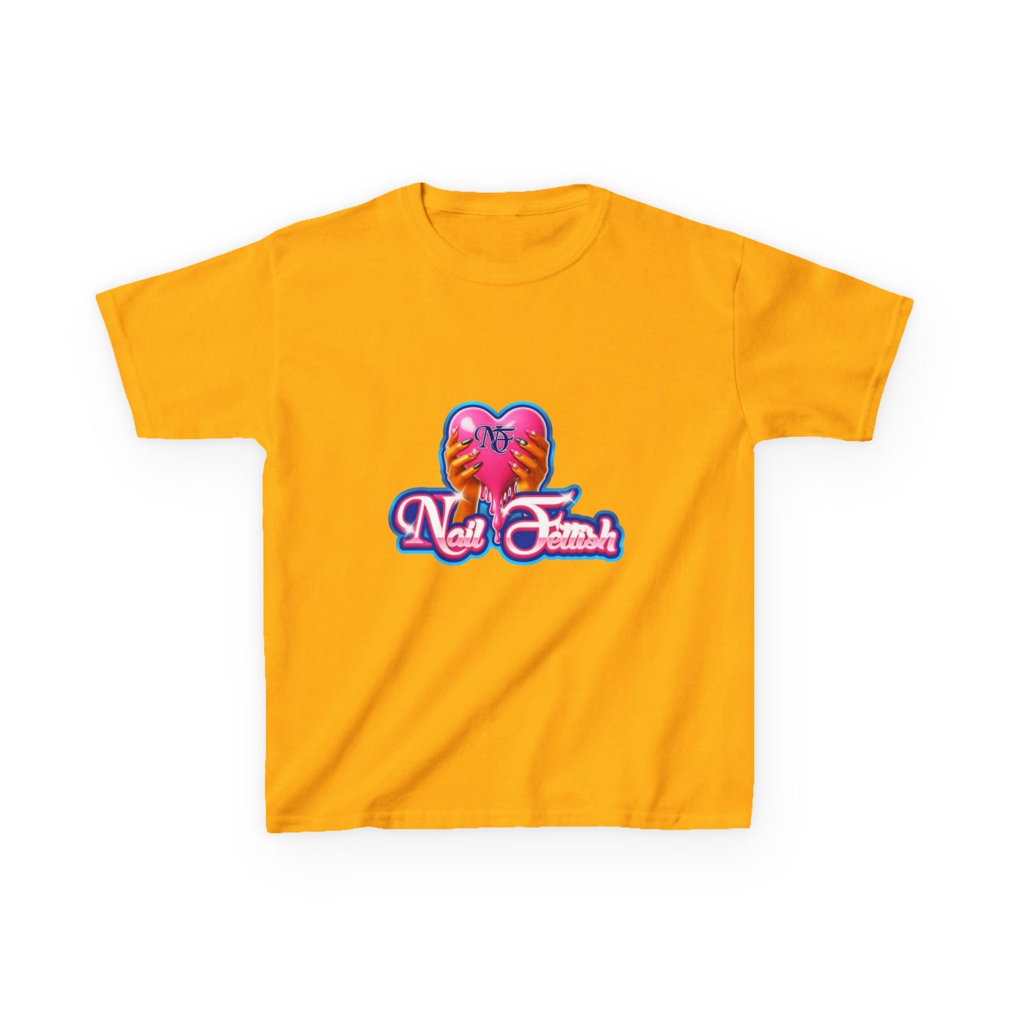 Colorful Kids Tee with Heart Design, Fun Daily Wear, Birthday Gift, Casual Summer Shirt, Youth Fashion