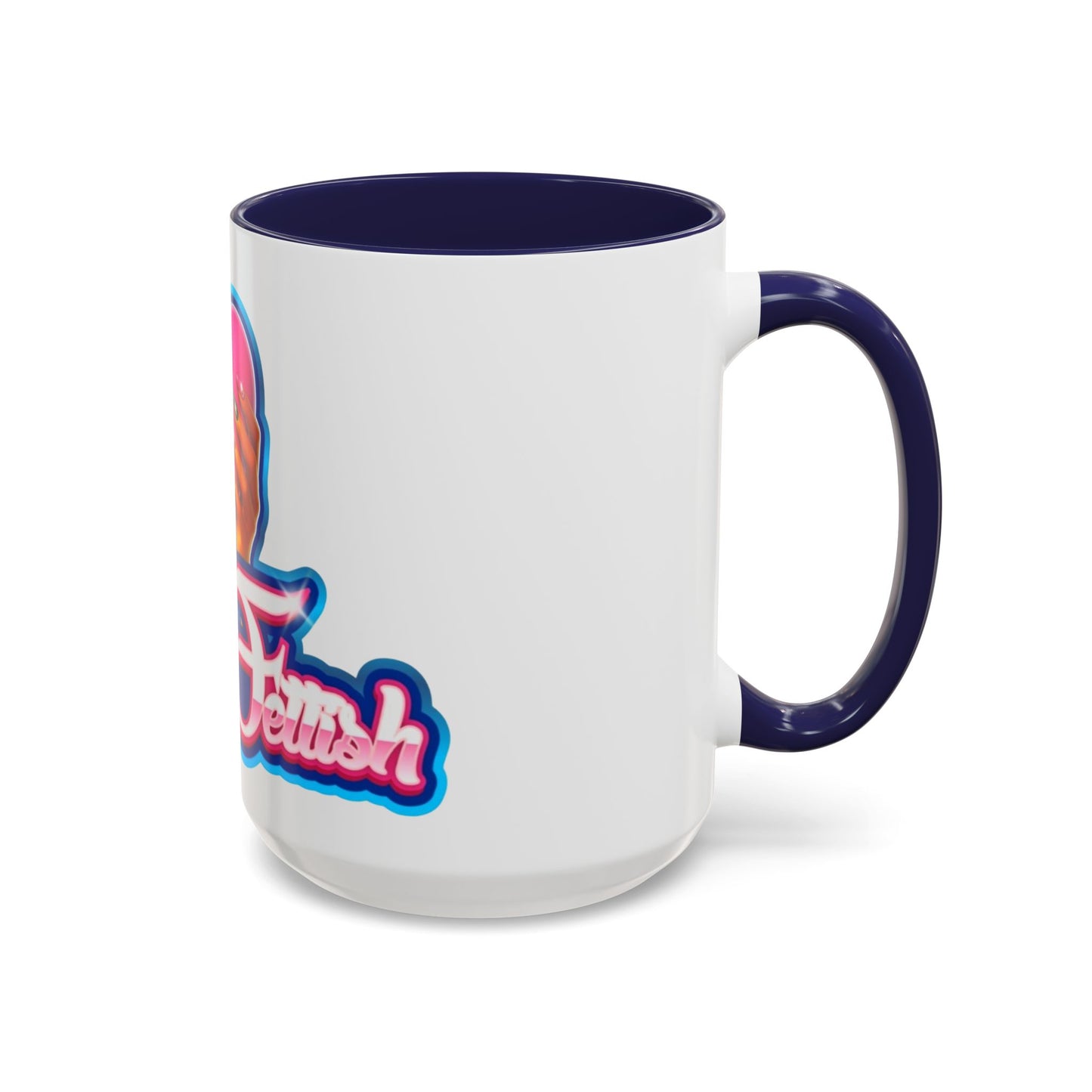 Nail Art Lovers' Accent Coffee Mug - Perfect Gift for Nail Enthusiasts, Makeup Accessories, Birthday, Self-Care