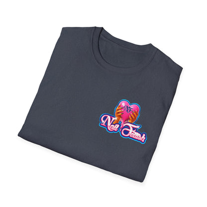 Vibrant Tropical Heart T-Shirt, Summer Fashion, Gift for Women, Beach Wear, Casual Style, Love Theme