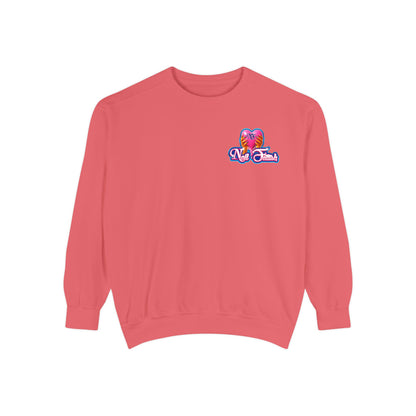 Colorful Heart Unisex Sweatshirt, Cozy Gift for Friends, Casual Streetwear, Perfect for Valentine’s Day, Everyday Lounge