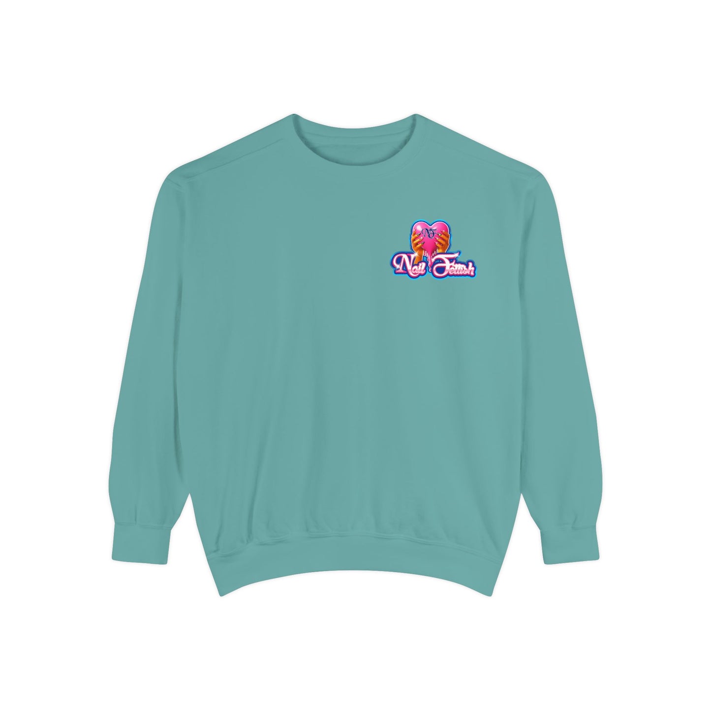 Colorful Heart Unisex Sweatshirt, Cozy Gift for Friends, Casual Streetwear, Perfect for Valentine’s Day, Everyday Lounge
