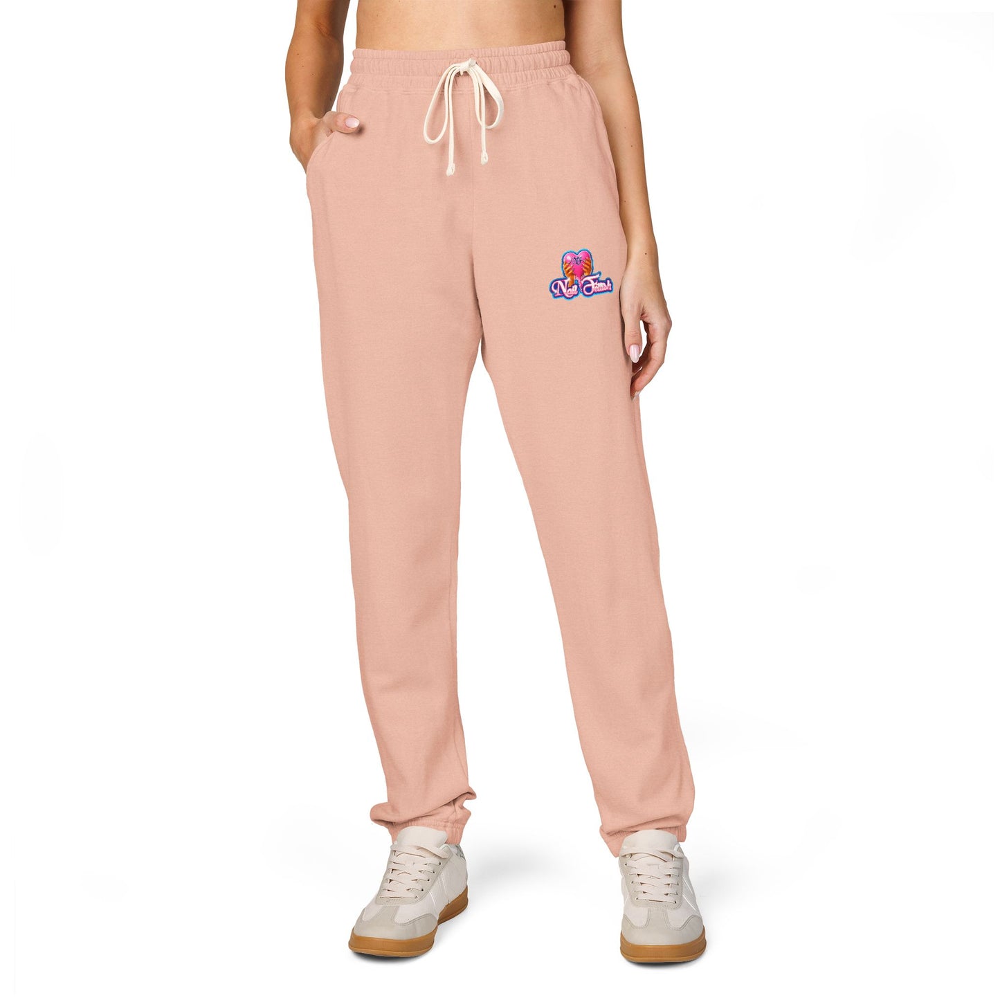 Cozy Garment-Dyed Fleece Sweatpants | Chill Vibes, Perfect for Lounging, Gifts for Friends, Casual Wear, Home Relaxation