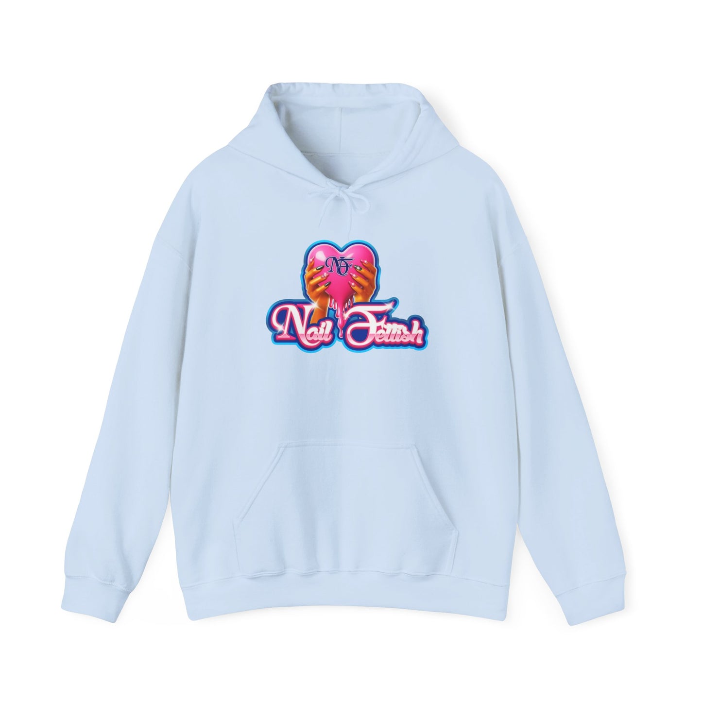 Nail Polish Love Hoodie, Trendy Unisex Sweatshirt, Cozy Gift for Nail Lovers, Perfect for Nail Artists, Vibrant Graphic Apparel