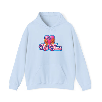 Nail Polish Love Hoodie, Trendy Unisex Sweatshirt, Cozy Gift for Nail Lovers, Perfect for Nail Artists, Vibrant Graphic Apparel