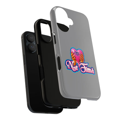 Phone Case with Heart Design, For Nail Enthusiasts, Gifts for Her, Cute Phone Accessories, Valentine's Day