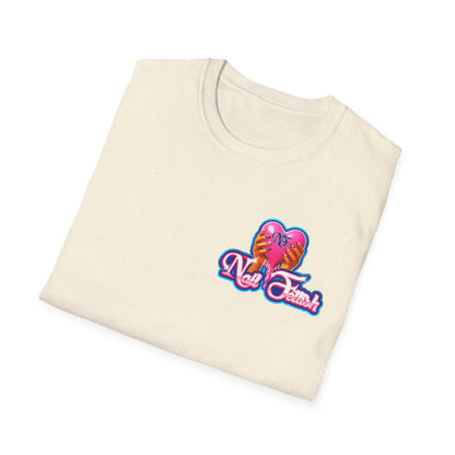 Vibrant Tropical Heart T-Shirt, Summer Fashion, Gift for Women, Beach Wear, Casual Style, Love Theme