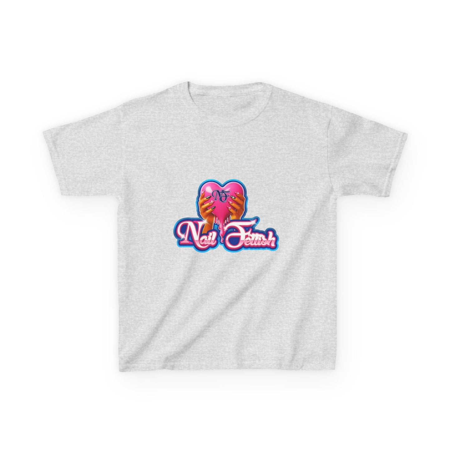Colorful Kids Tee with Heart Design, Fun Daily Wear, Birthday Gift, Casual Summer Shirt, Youth Fashion