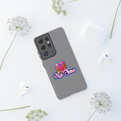 Phone Case with Heart Design, For Nail Enthusiasts, Gifts for Her, Cute Phone Accessories, Valentine's Day