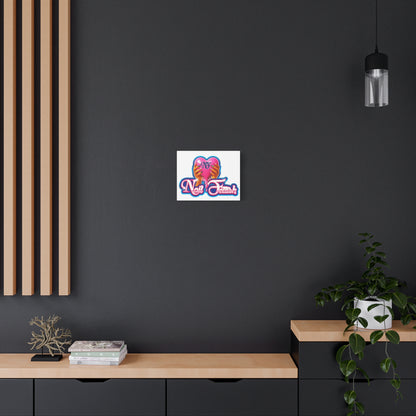 Canvas Art Print - Nail Fetish Design for Beauty Lovers, Home Decor, Gift Idea, Wall Art, Trendy Decor, Girly Aesthetic