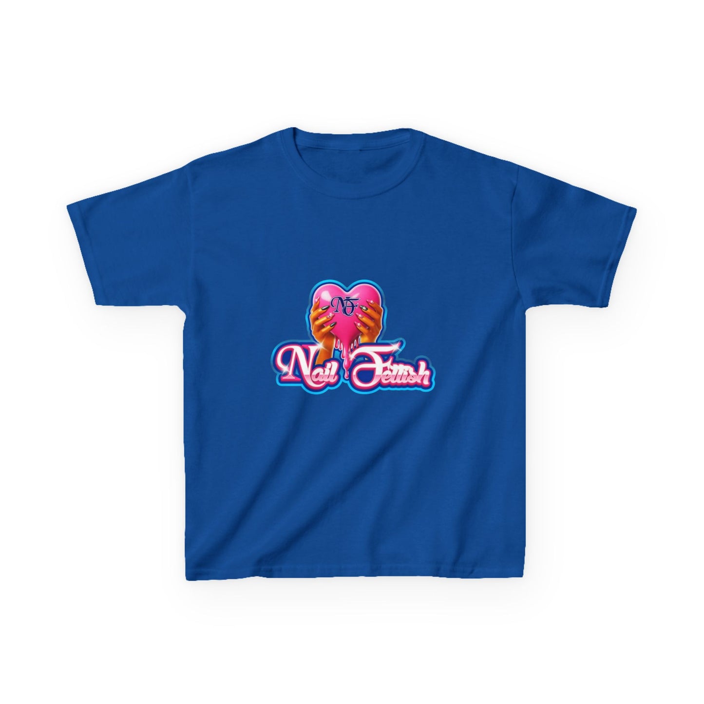 Colorful Kids Tee with Heart Design, Fun Daily Wear, Birthday Gift, Casual Summer Shirt, Youth Fashion