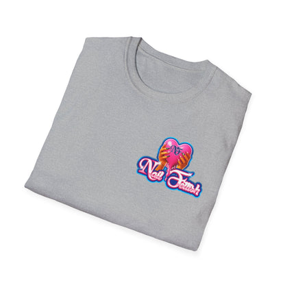 Vibrant Tropical Heart T-Shirt, Summer Fashion, Gift for Women, Beach Wear, Casual Style, Love Theme