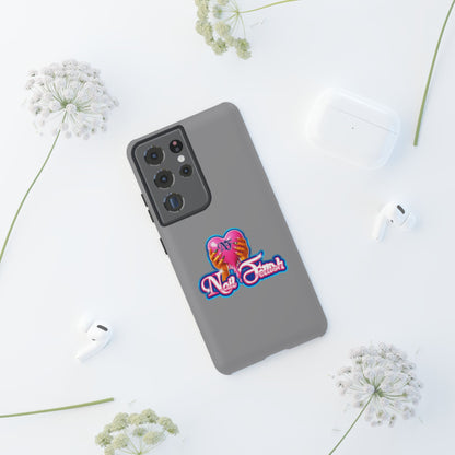 Phone Case with Heart Design, For Nail Enthusiasts, Gifts for Her, Cute Phone Accessories, Valentine's Day