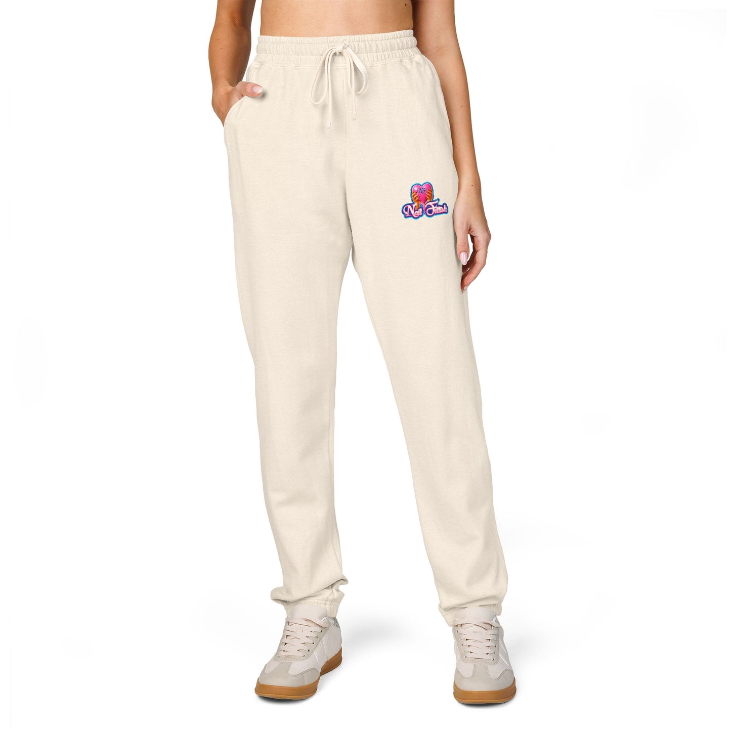 Cozy Garment-Dyed Fleece Sweatpants | Chill Vibes, Perfect for Lounging, Gifts for Friends, Casual Wear, Home Relaxation