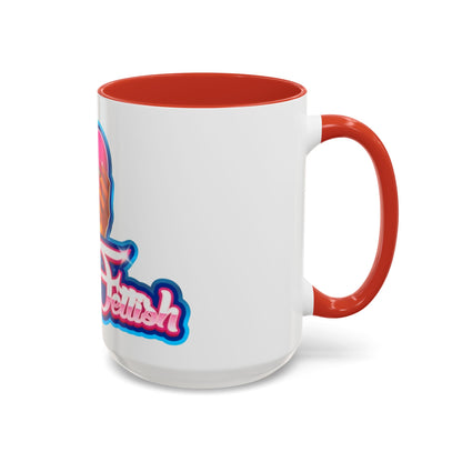 Nail Art Lovers' Accent Coffee Mug - Perfect Gift for Nail Enthusiasts, Makeup Accessories, Birthday, Self-Care