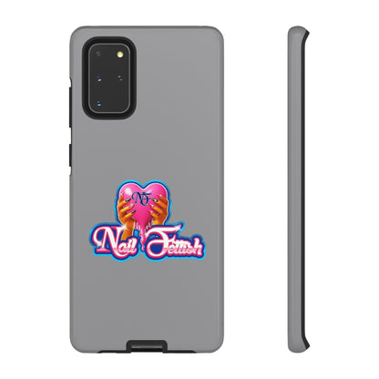 Phone Case with Heart Design, For Nail Enthusiasts, Gifts for Her, Cute Phone Accessories, Valentine's Day