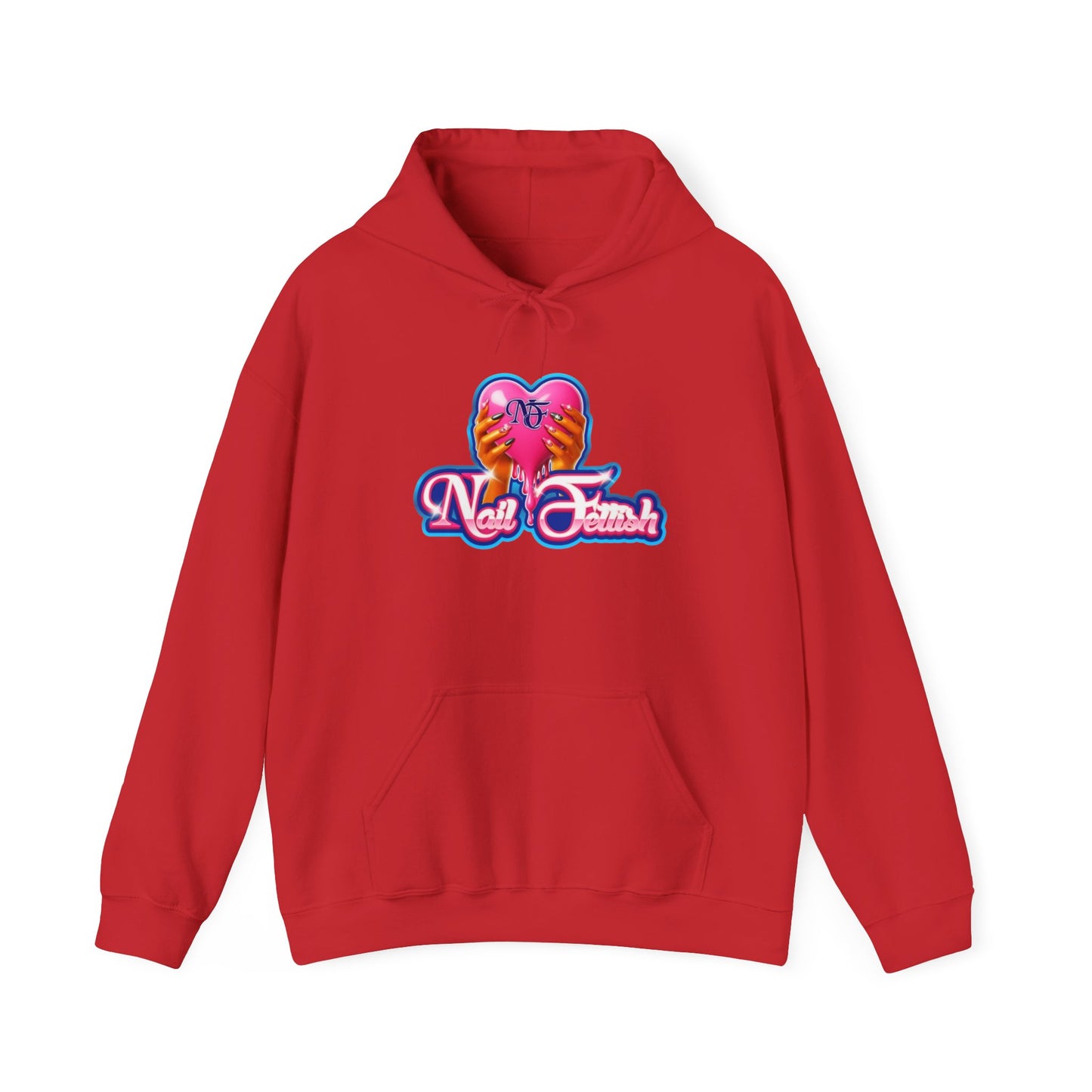 Nail Polish Love Hoodie, Trendy Unisex Sweatshirt, Cozy Gift for Nail Lovers, Perfect for Nail Artists, Vibrant Graphic Apparel