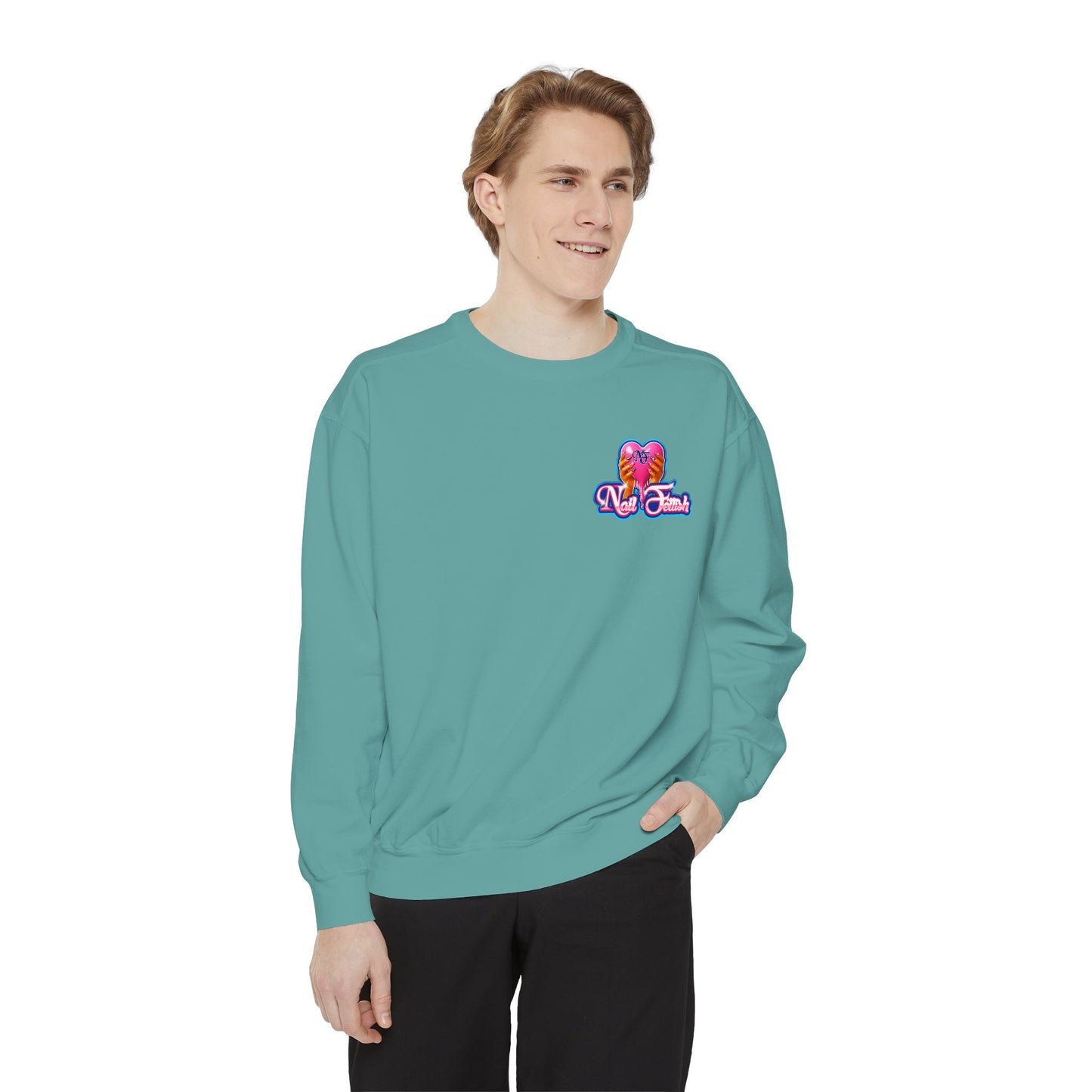 Colorful Heart Unisex Sweatshirt, Cozy Gift for Friends, Casual Streetwear, Perfect for Valentine’s Day, Everyday Lounge
