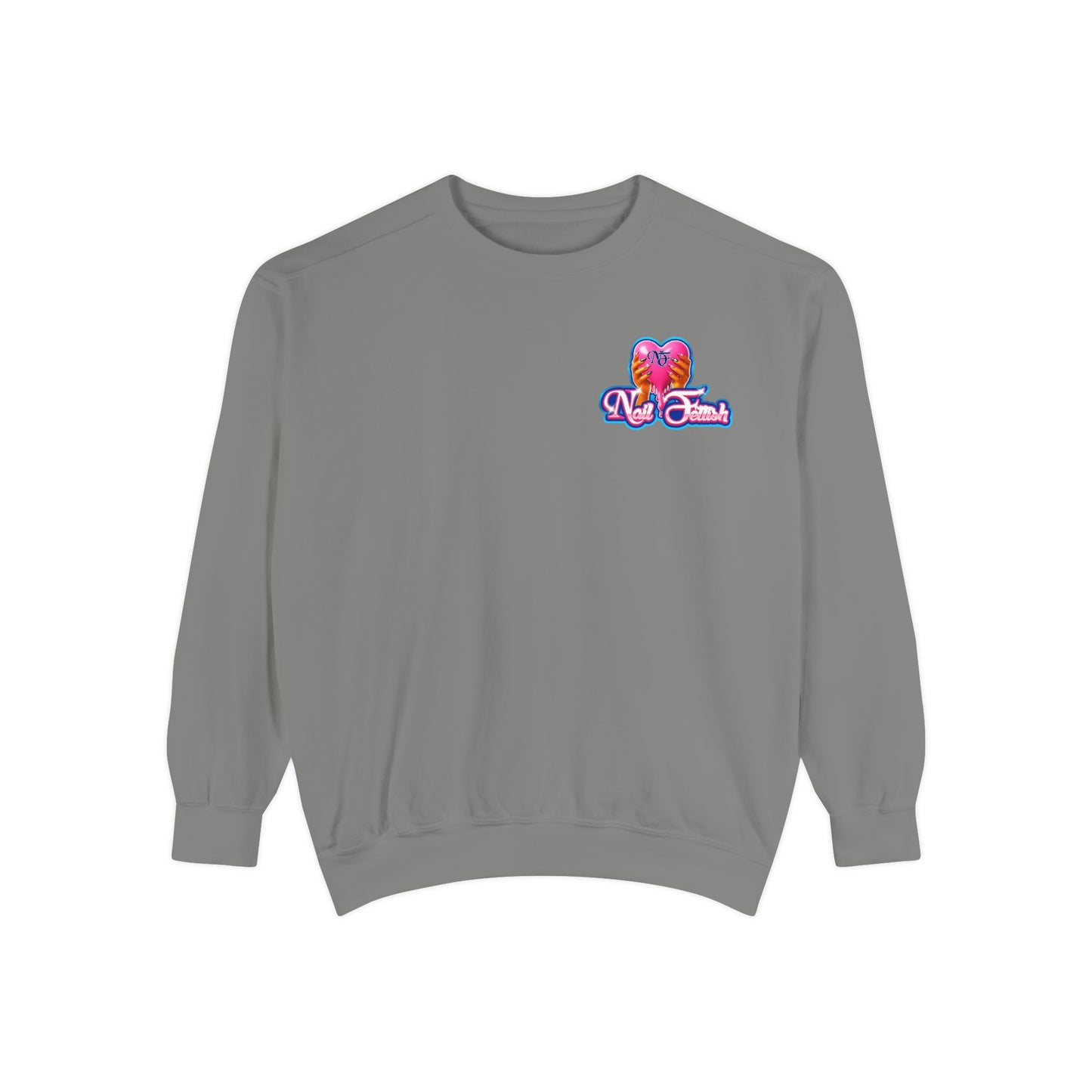 Colorful Heart Unisex Sweatshirt, Cozy Gift for Friends, Casual Streetwear, Perfect for Valentine’s Day, Everyday Lounge