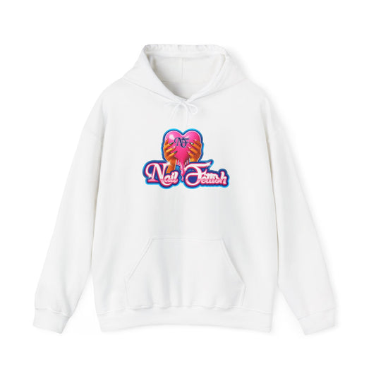 Nail Polish Love Hoodie, Trendy Unisex Sweatshirt, Cozy Gift for Nail Lovers, Perfect for Nail Artists, Vibrant Graphic Apparel