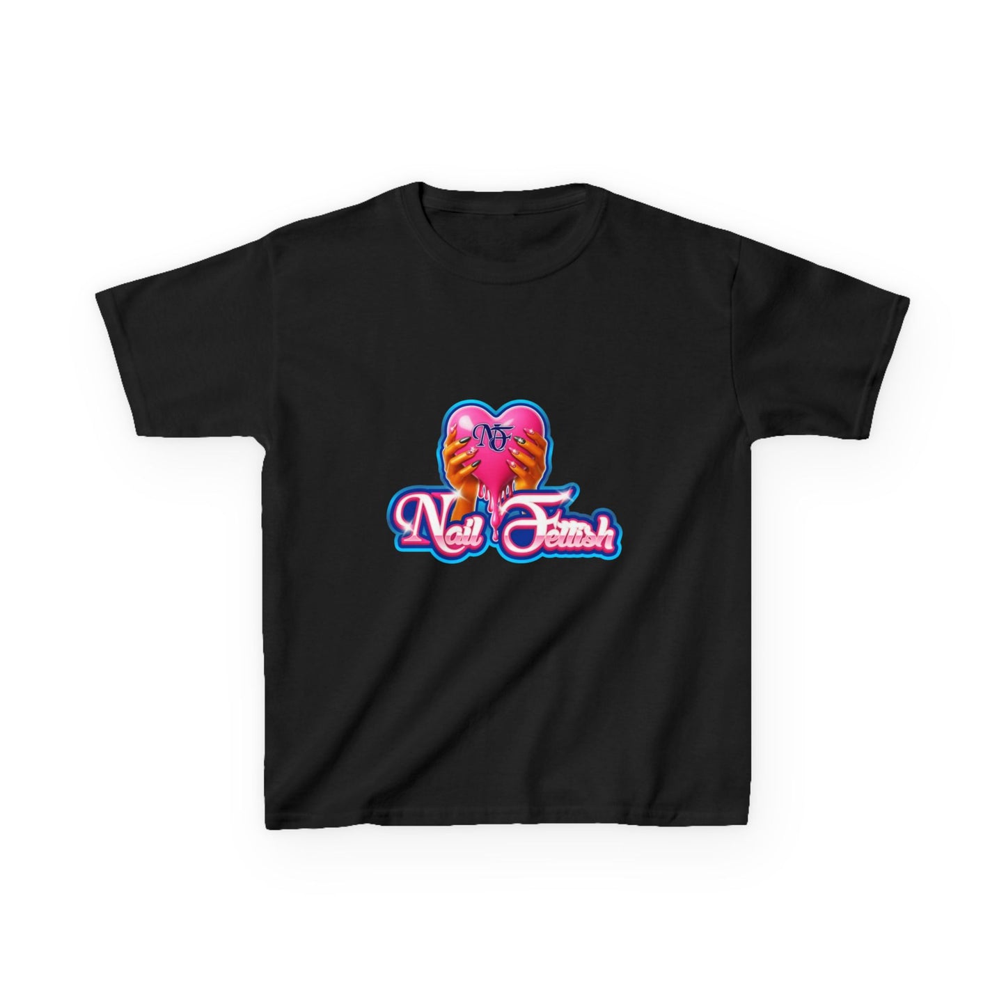 Colorful Kids Tee with Heart Design, Fun Daily Wear, Birthday Gift, Casual Summer Shirt, Youth Fashion