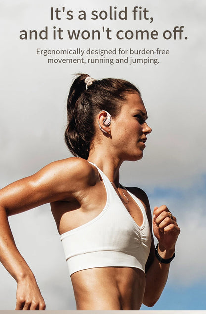 Bluetooth wireless earbuds Ear Hook Headset Bluetooth Headphone HD Sound Quality Stereo Sports work EarBuds