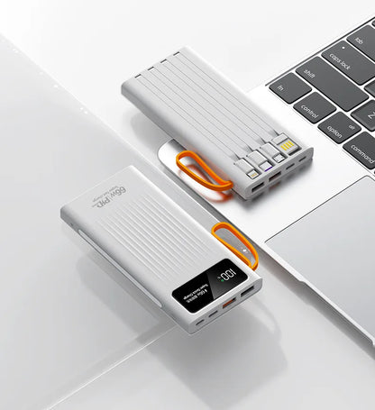 66W Super Fast Power Bank 20000 mAh Large Capacity Mobile Battery Pack Intelligent Digital Display for iPhone Xiaomi
