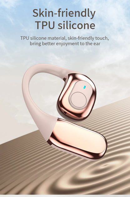 Bluetooth wireless earbuds Ear Hook Headset Bluetooth Headphone HD Sound Quality Stereo Sports work EarBuds