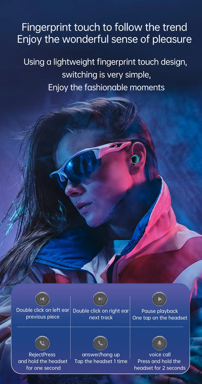 M25 Bluetooth 5.3 Earphones Noise Canceling Earbuds Wireless Headphones HD Call Stereo Sports Headsets With Mic