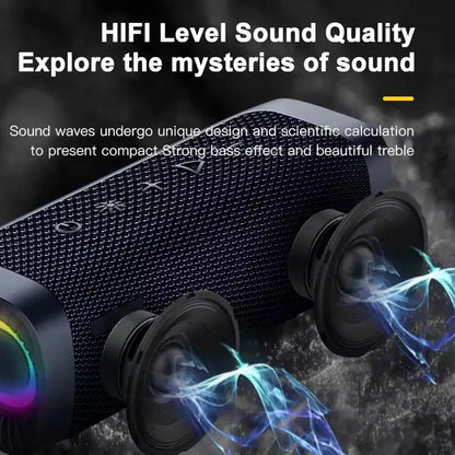 Bluetooth Speakers Wireless Portable Bluetooth Speaker IPX7 Waterproof Stereo Sound And Dual Pairing Great Choice For G L9A9