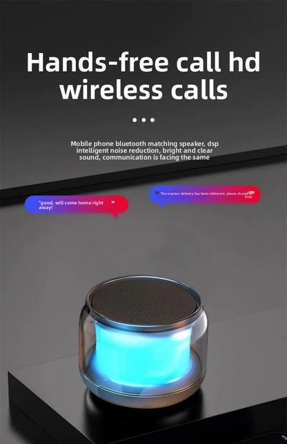 New wireless Bluetooth speaker - heavy bass, high sound quality, loud volume, mini small speaker for mobile phones