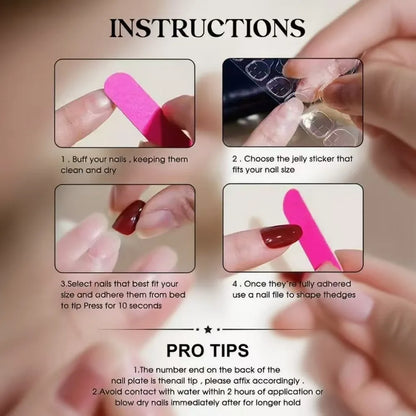 10pcs Handmade Solid Color Press On Nails Fashionable Elegant Versatile Fits All Occasions