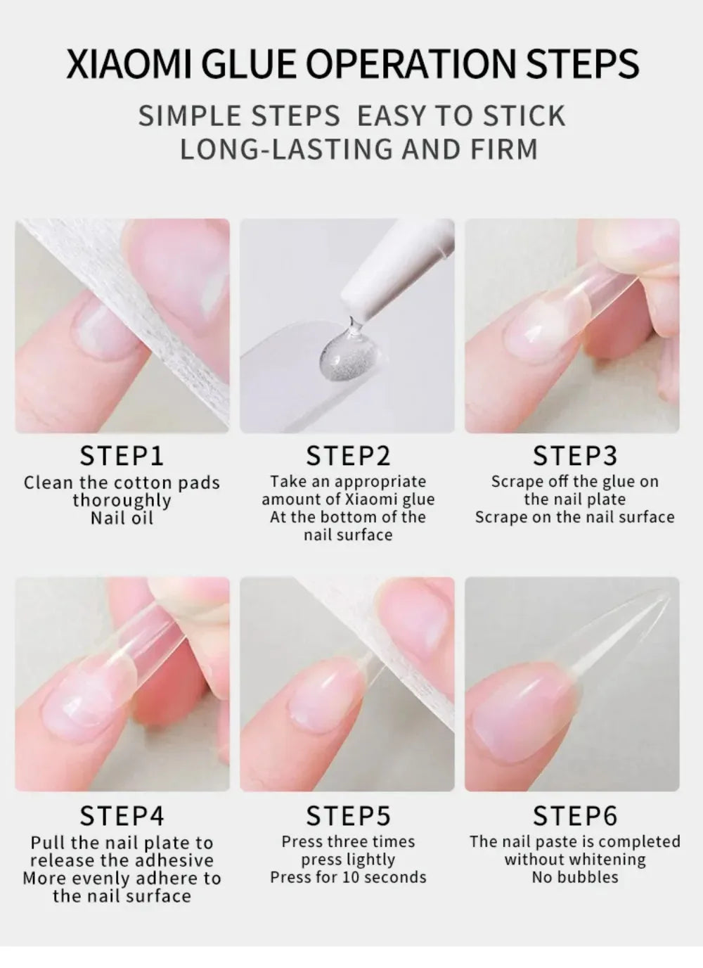 10pcs Handmade Solid Color Press On Nails Fashionable Elegant Versatile Fits All Occasions