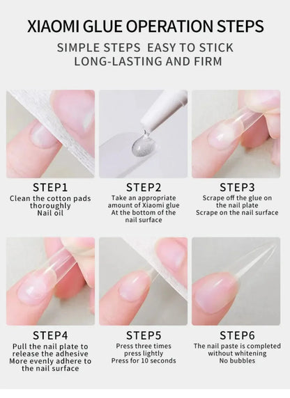 10pcs Handmade Solid Color Press On Nails Fashionable Elegant Versatile Fits All Occasions