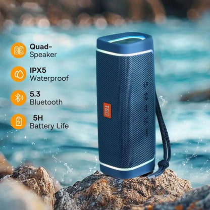 Bluetooth Speakers Wireless Portable Bluetooth Speaker IPX7 Waterproof Stereo Sound And Dual Pairing Great Choice For G L9A9