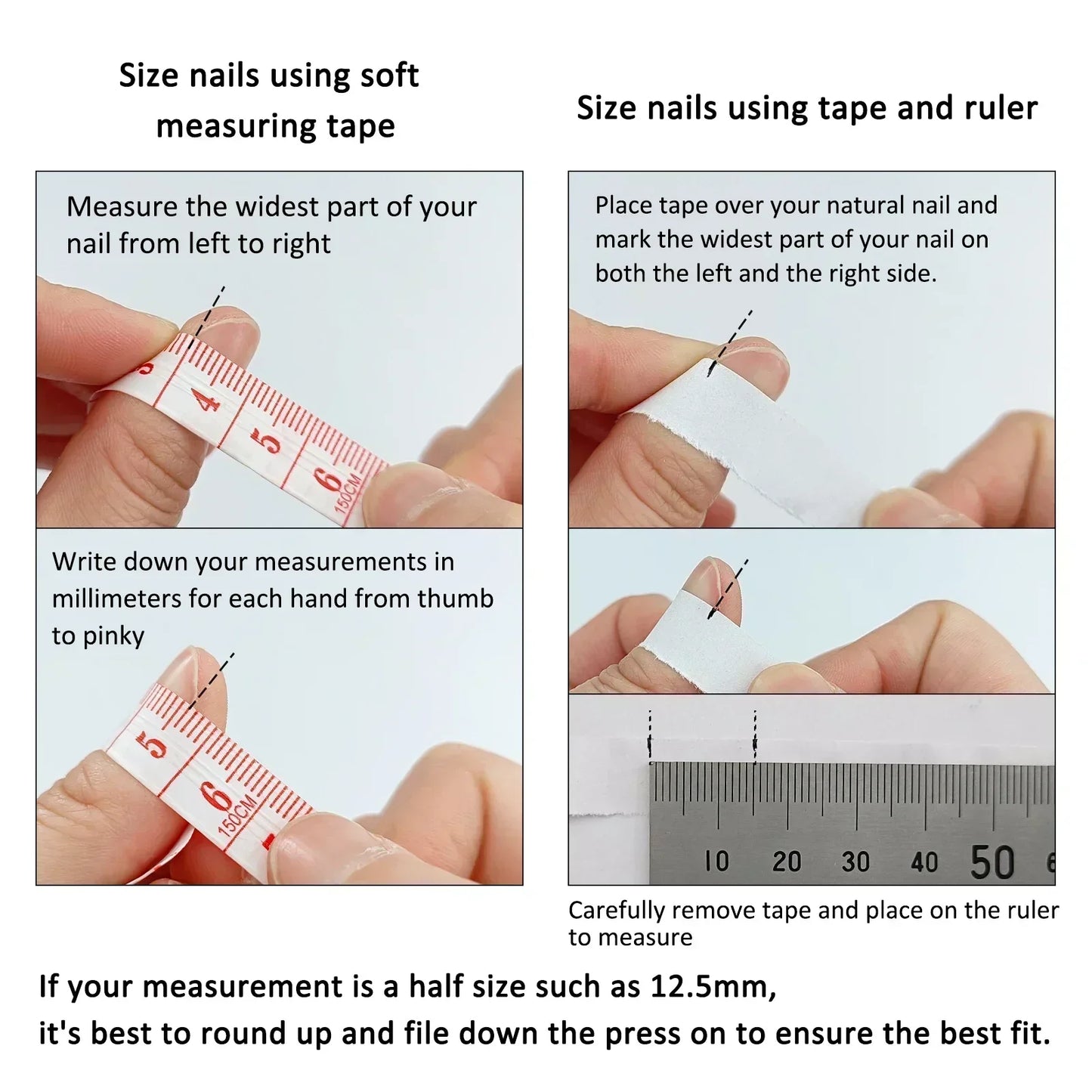 Simple French Press on Nails Solid Color Nude Pink Almond Nails Acrylic Artificial False Nails with Glue Full Cover Nail Tip Art