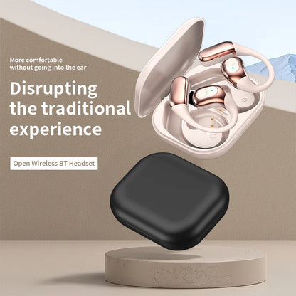 Bluetooth wireless earbuds Ear Hook Headset Bluetooth Headphone HD Sound Quality Stereo Sports work EarBuds