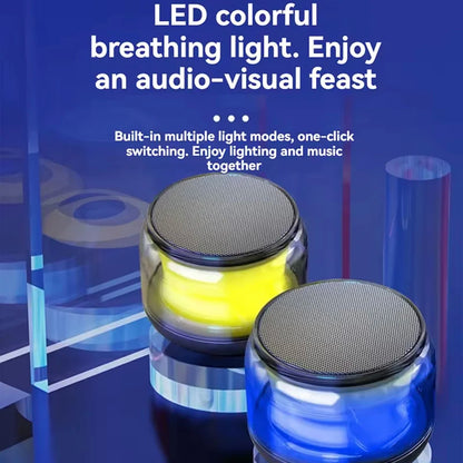 New wireless Bluetooth speaker - heavy bass, high sound quality, loud volume, mini small speaker for mobile phones