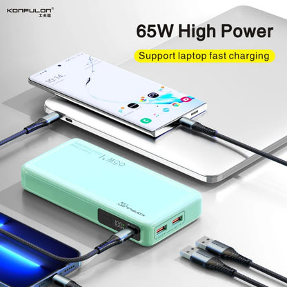 65W Power Bank 20000mAh Portable Charging Powerbank Mobile Phone External Battery PD QC 3.0 Charger 22.5W Poverbank 20000