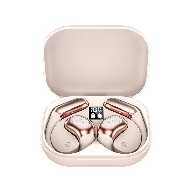 Bluetooth wireless earbuds Ear Hook Headset Bluetooth Headphone HD Sound Quality Stereo Sports work EarBuds