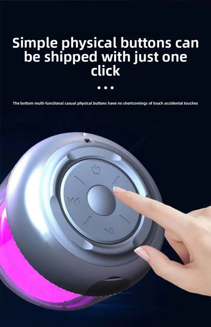 New wireless Bluetooth speaker - heavy bass, high sound quality, loud volume, mini small speaker for mobile phones