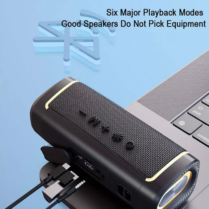 Bluetooth Speakers Wireless Portable Bluetooth Speaker IPX7 Waterproof Stereo Sound And Dual Pairing Great Choice For G L9A9