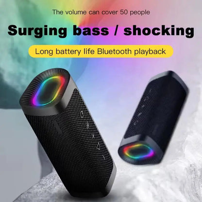 Bluetooth Speakers Wireless Portable Bluetooth Speaker IPX7 Waterproof Stereo Sound And Dual Pairing Great Choice For G L9A9